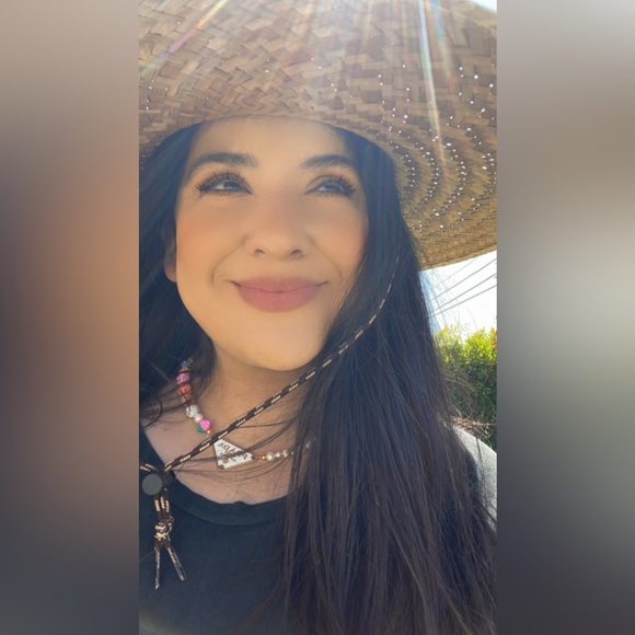 Upcycled Prada Pendent Beaded Necklace - Picture 2 of 7